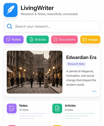 Story research and notes